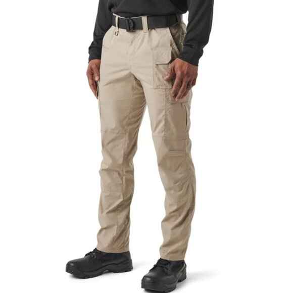 Men's 5.11 Tactical Tan Khaki‎ Pants Rip Stop Straight Fit 34 36 - Picture 1 of 13